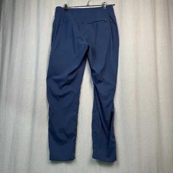 Mountain Hardwear Pants Women's Size Medium Blue Nylon Pockets Pull On Casual - Picture 7 of 10